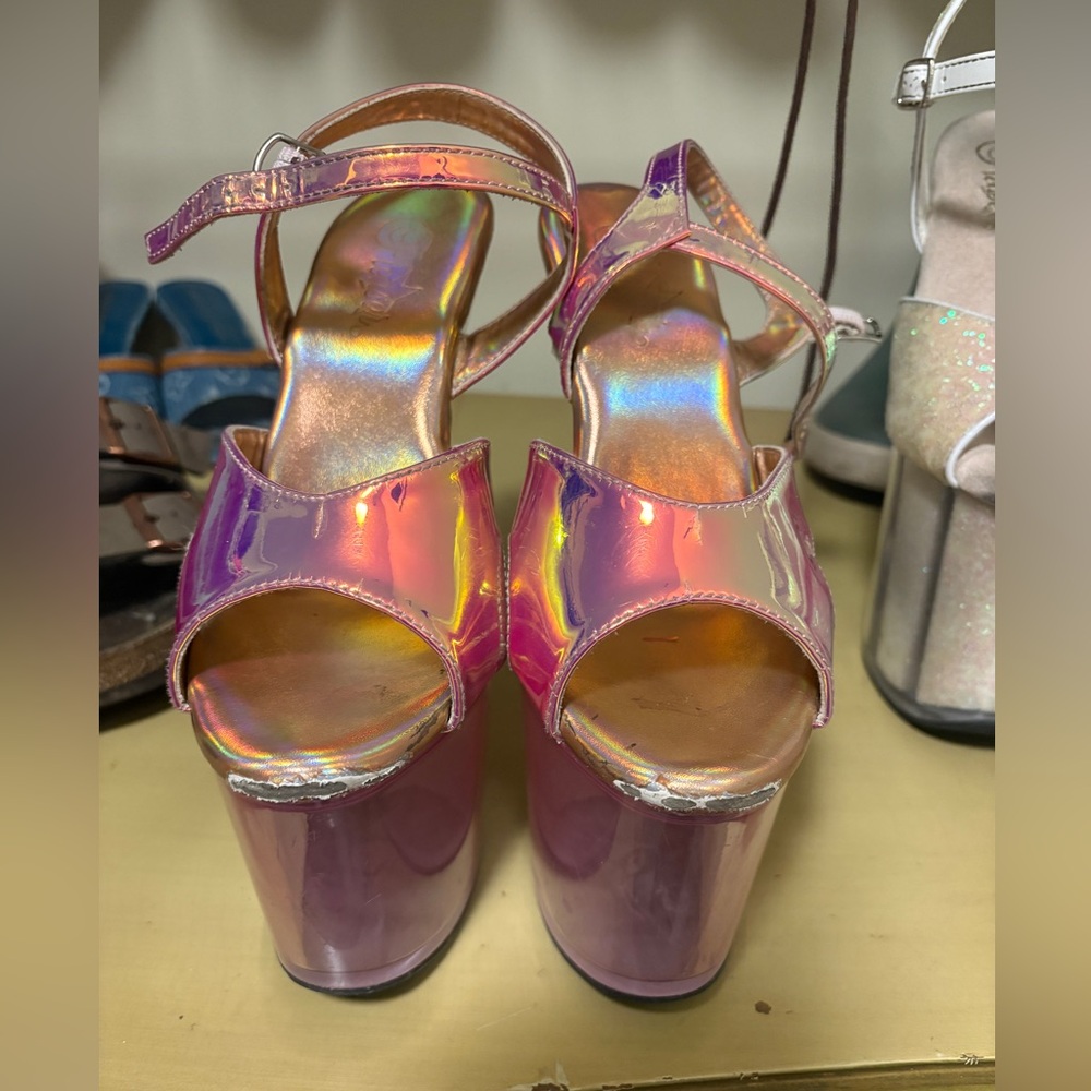 Pleaser Unicorn Dance Heels size 8 - Picture 2 of 6